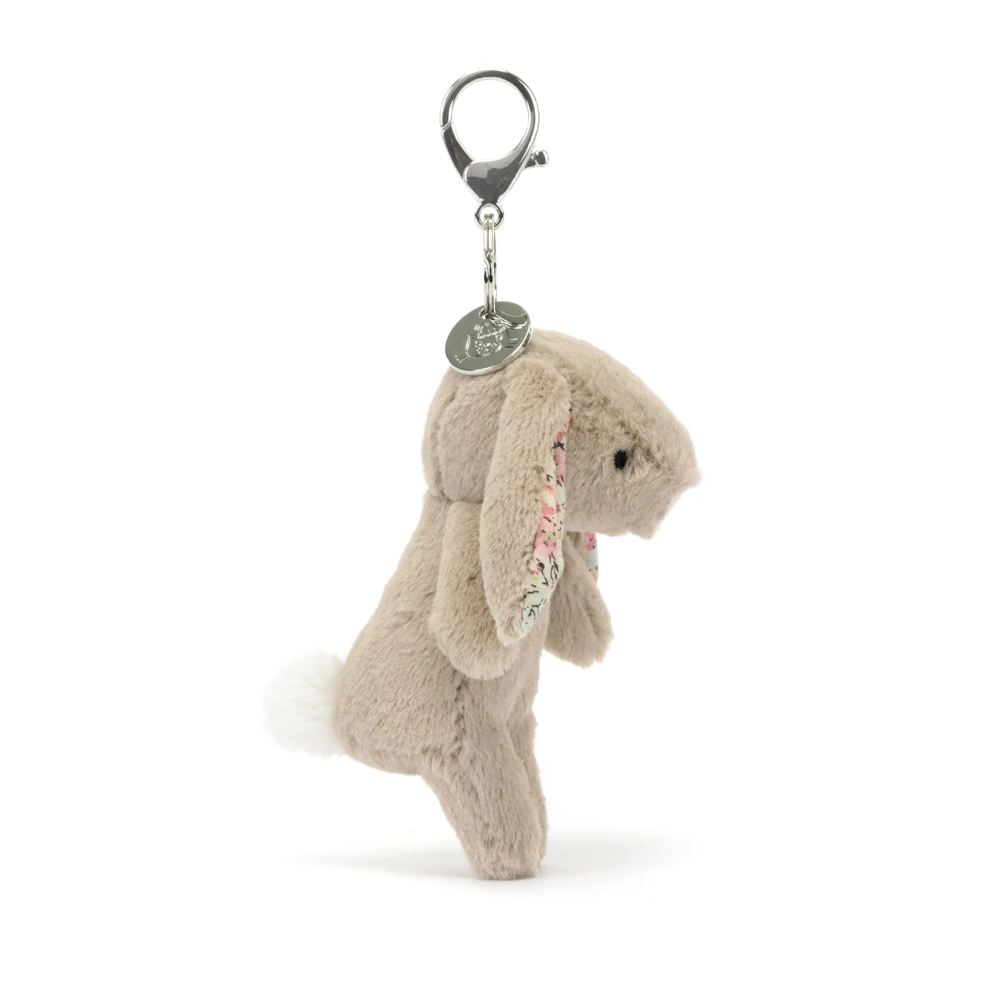 Jellycat Blossom Bunny Bag Charm Beige BL4BBC 4