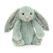 Load image into Gallery viewer, JELLYCAT BASHFUL BLOSSOM SAGE BUNNY SMAL BL6SGN 1
