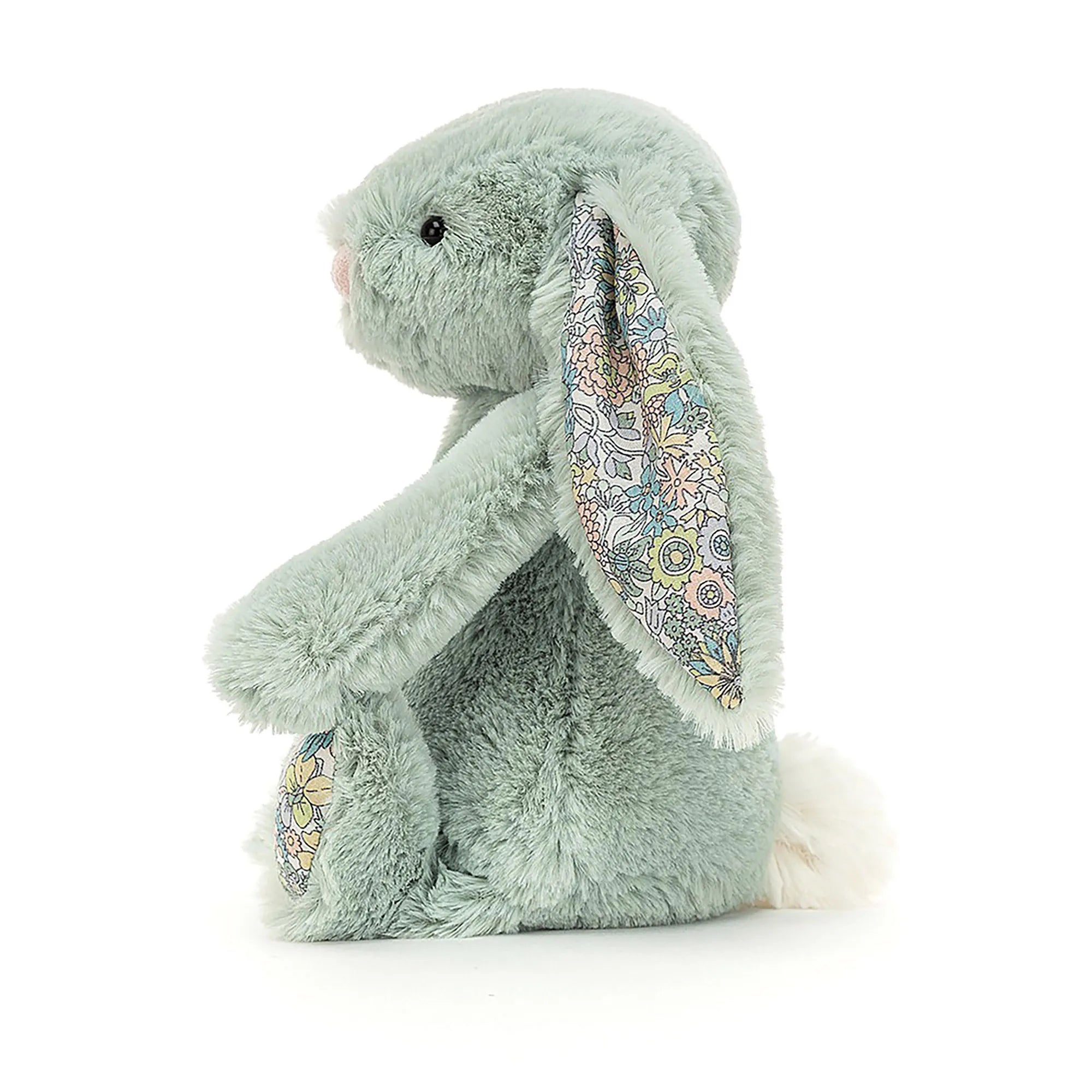 JELLYCAT BASHFUL BLOSSOM SAGE BUNNY SMAL BL6SGN 2