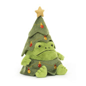Load image into Gallery viewer, JELLYCAT CHRISTMAS TREE RICKY RAIN FROG RR3FC 1
