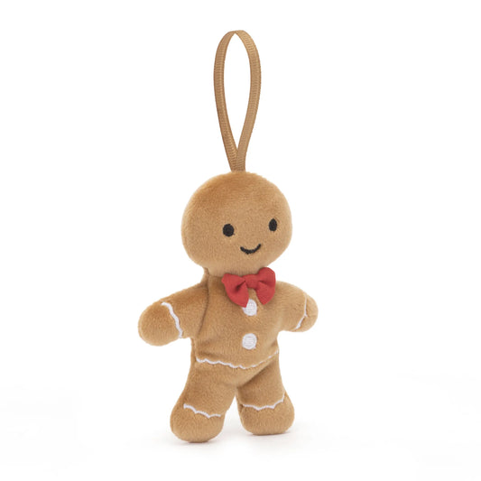 JELLYCAT FESTIVE FOLLY GINGERBREAD FRED FFH6GM 2