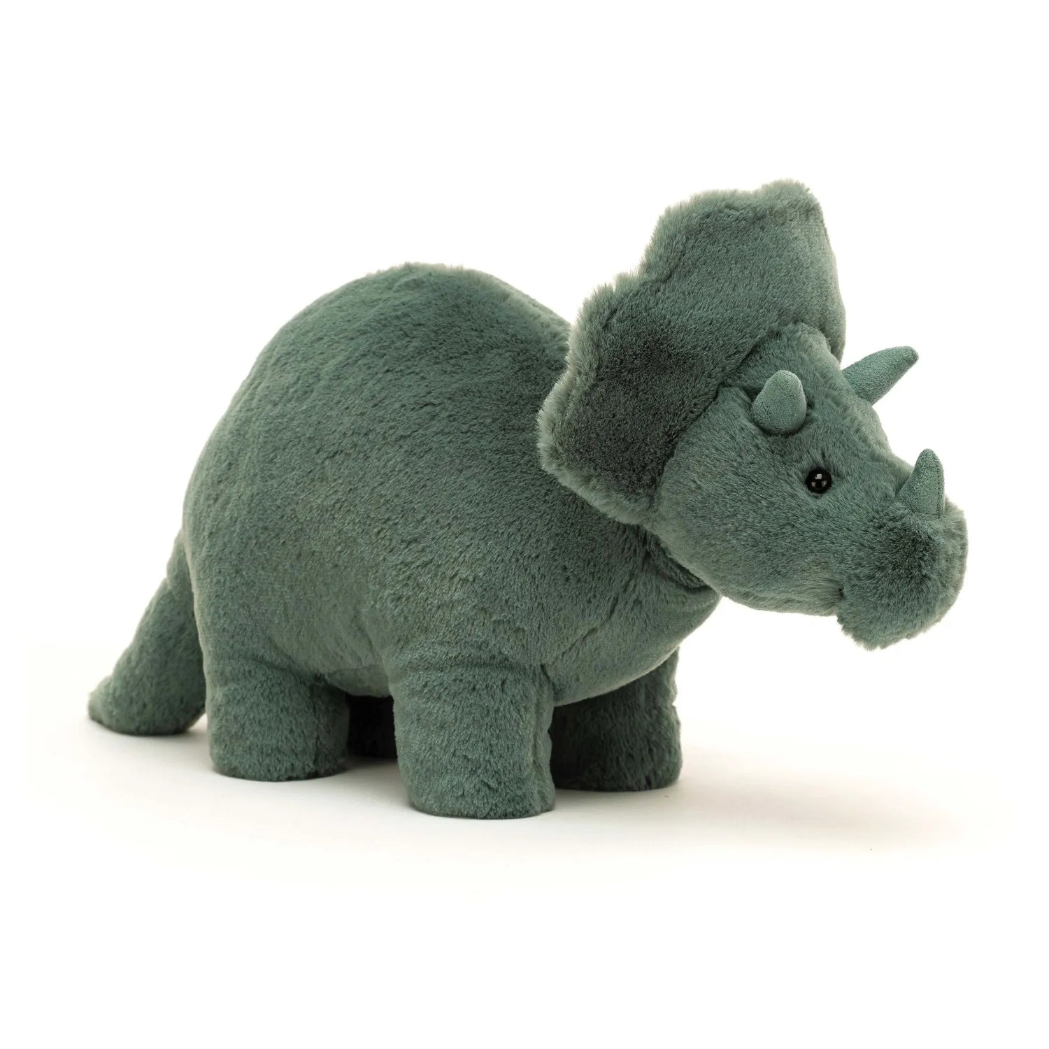Jellycat Fossilly Triceratops Medium FOS2T 1