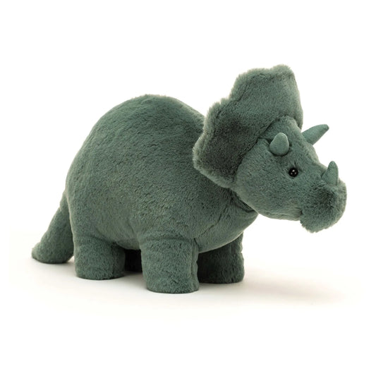 Jellycat Fossilly Triceratops Medium FOS2T 1