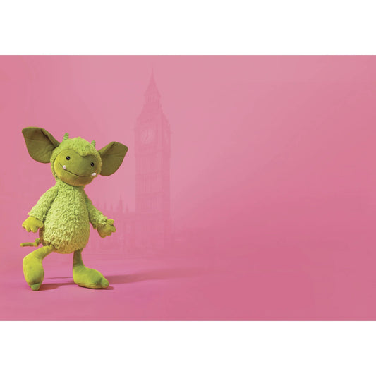 Jellycat Grizzo Gremlin GRIZ3GN 1