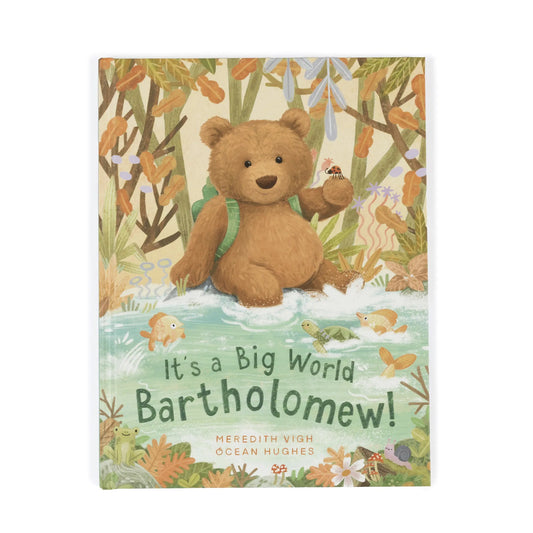 JELLYCAT ITS A BIG WORLD BARTHOLOMEW BOOK BK4BAR 1