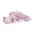 Load image into Gallery viewer, Jellycat Lavender Dragon Little LAV6DDL 1
