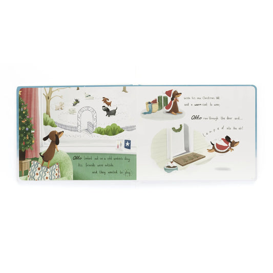 Jellycat Ottos Snowy Christmas Book BK4OSC 2