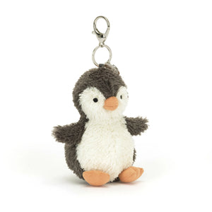 JELLYCAT PEANUT PENGUIN BAG CHARM PNBC4PN 1