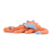 Load image into Gallery viewer, Jellycat Persimmon Snow Dragon Large PERS2DD 3
