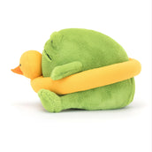 Load image into Gallery viewer, Jellycat Ricky Rain Frog Rubber Ring RR3FR 5
