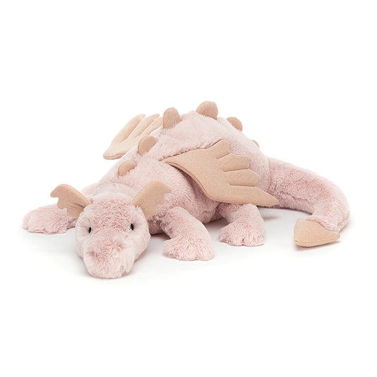 Jellycat Rose Dragon Huge ROSE1DD 1