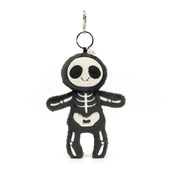 Load image into Gallery viewer, JELLYCAT SKELETON BOB BAG CHARM SKE4BC 1
