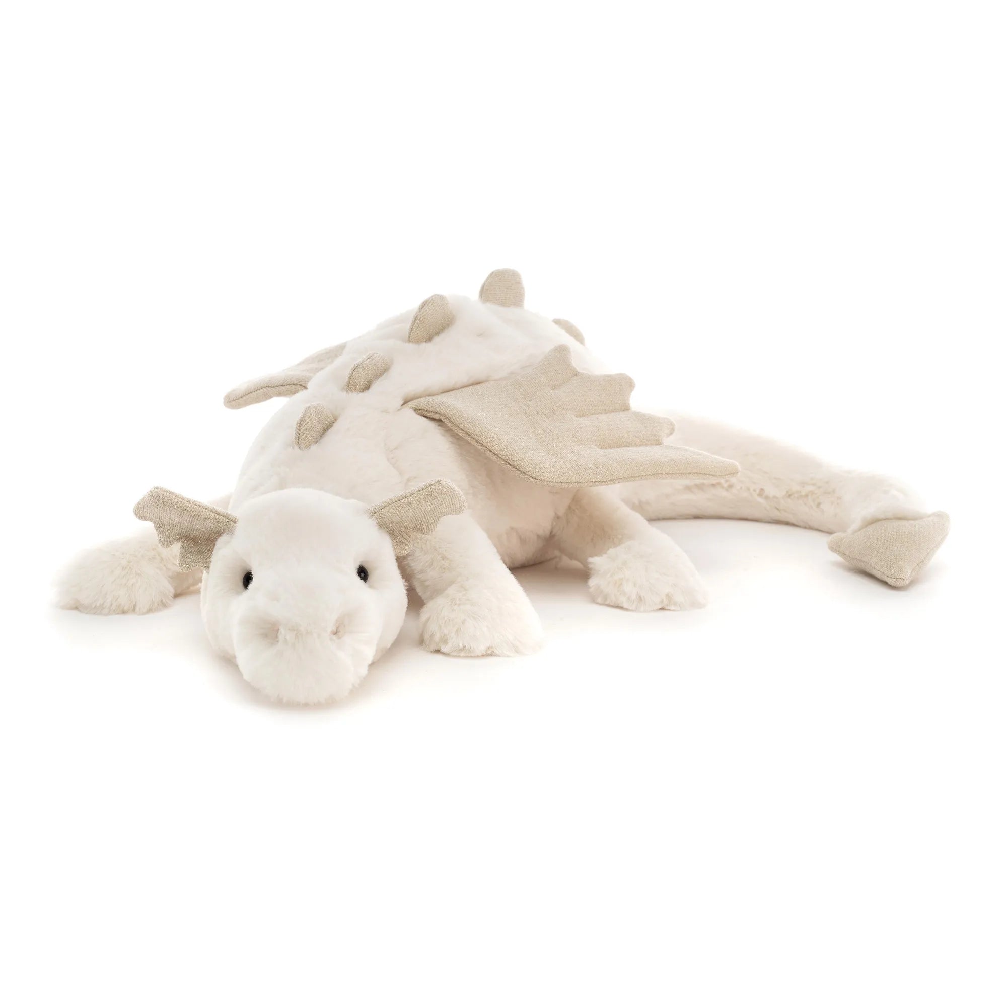 Jellycat Snow Dragon Medium SNW2DD 1