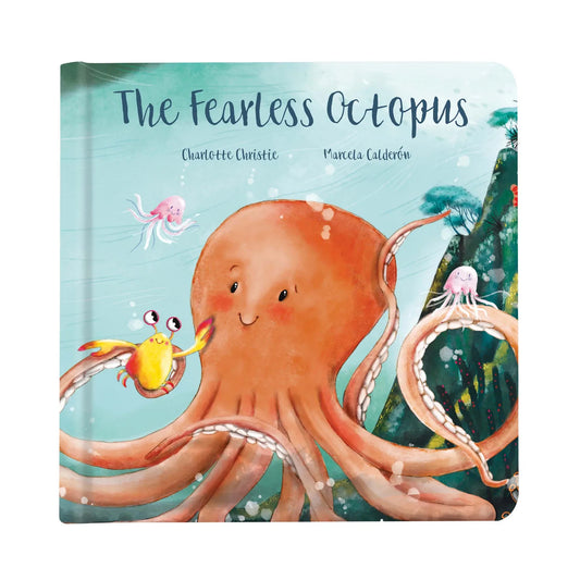 JELLYCAT THE FEARLESS OCTOPUS BOOK BK4FO 1