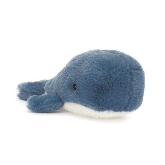 Jellycat Wavelly Whale Blu WAV6BN 1